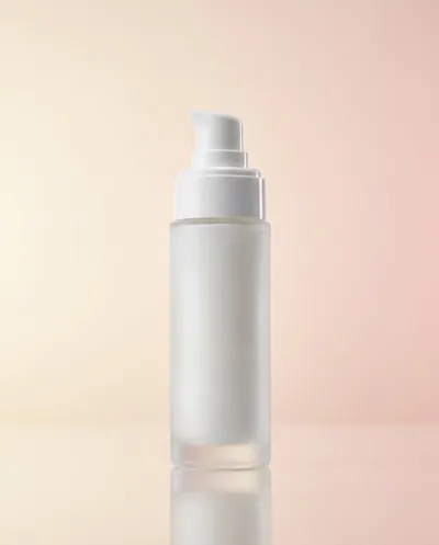 Concept: the same bottle directed as a campaign-ready consumer-product hero