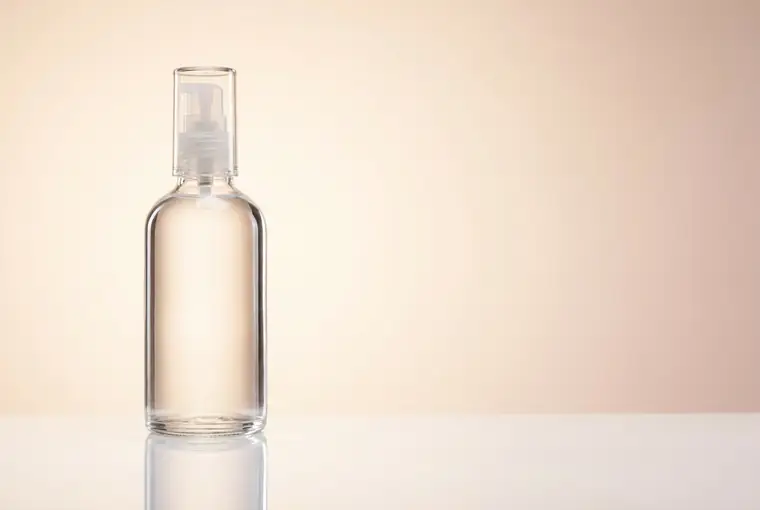 Commercial photograph of an unbranded consumer product on a gradient ground